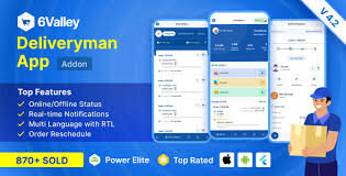More information about "6Valley e-commerce v4.2 - Delivery Man flutter app"