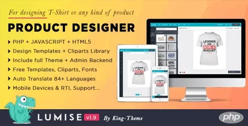 More information about "Lumise v1.9.9 - Product Designer for PHP Standalone"