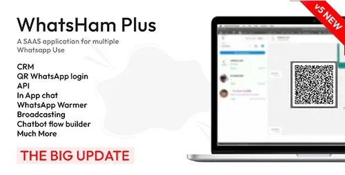 More information about "WhatsHam - Cloud based WhatsApp SASS, Wa Warmer, CRM"