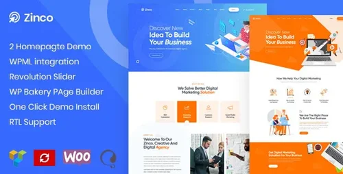 More information about "Zinco - Digital Marketing Agency WordPress Theme"